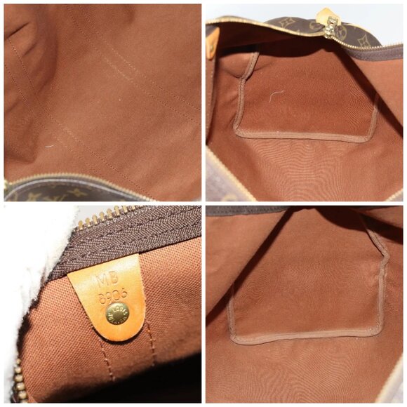 LOUIS VUITTON Monogram Keepall 50 Boston Bag M41426 LV Auth 137093 - Picture 15 of 16
